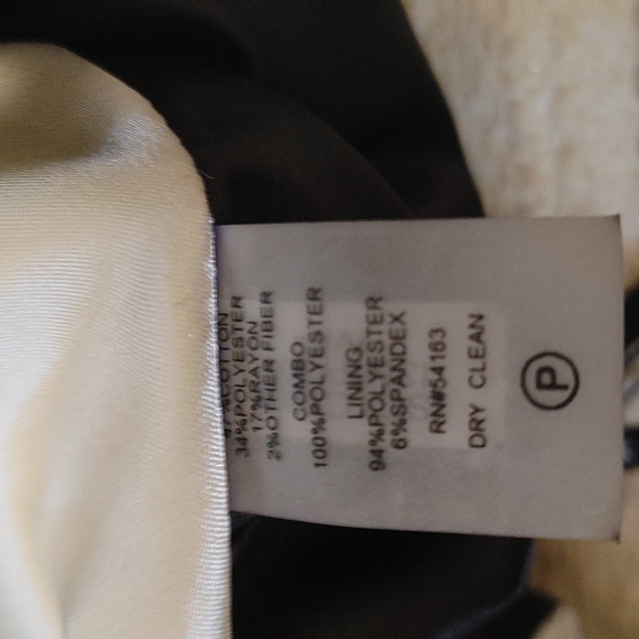 NWT IVANKA TRUMP IVORY & BLACK SKIRT SZ 10 - Picture 9 of 9